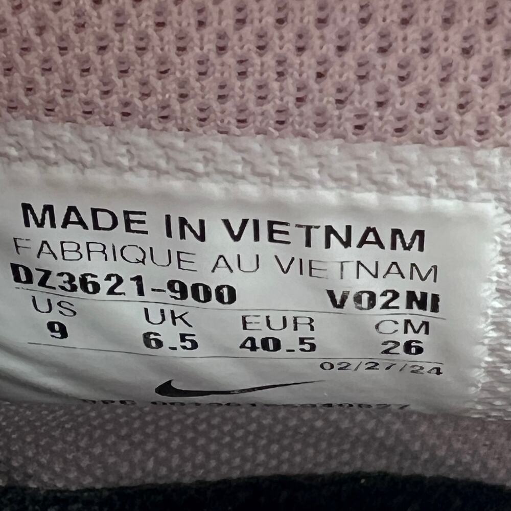 Nike Women’s High-Top Sneakers Pink Black White - Picture 8 of 9